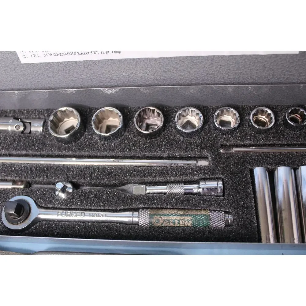 Midland Supply Wrench Set Standard Socket 3/8